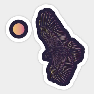 Eagle Queen Sticker